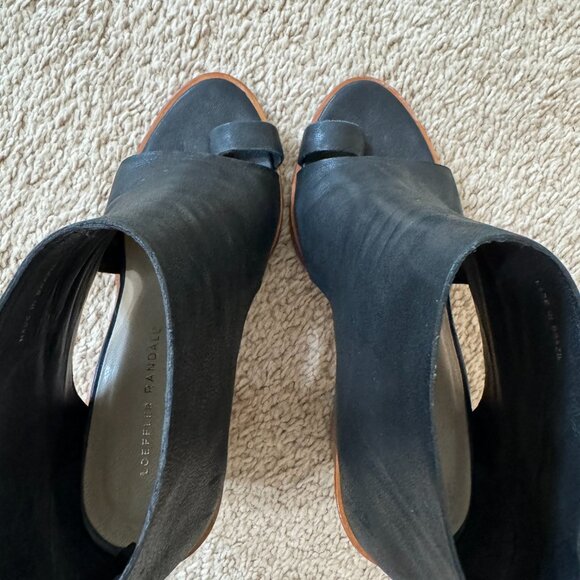 LOEFFLER RANDALL Gigi Heel | Leather | Open Toe | Booties | size - Picture 4 of 8
